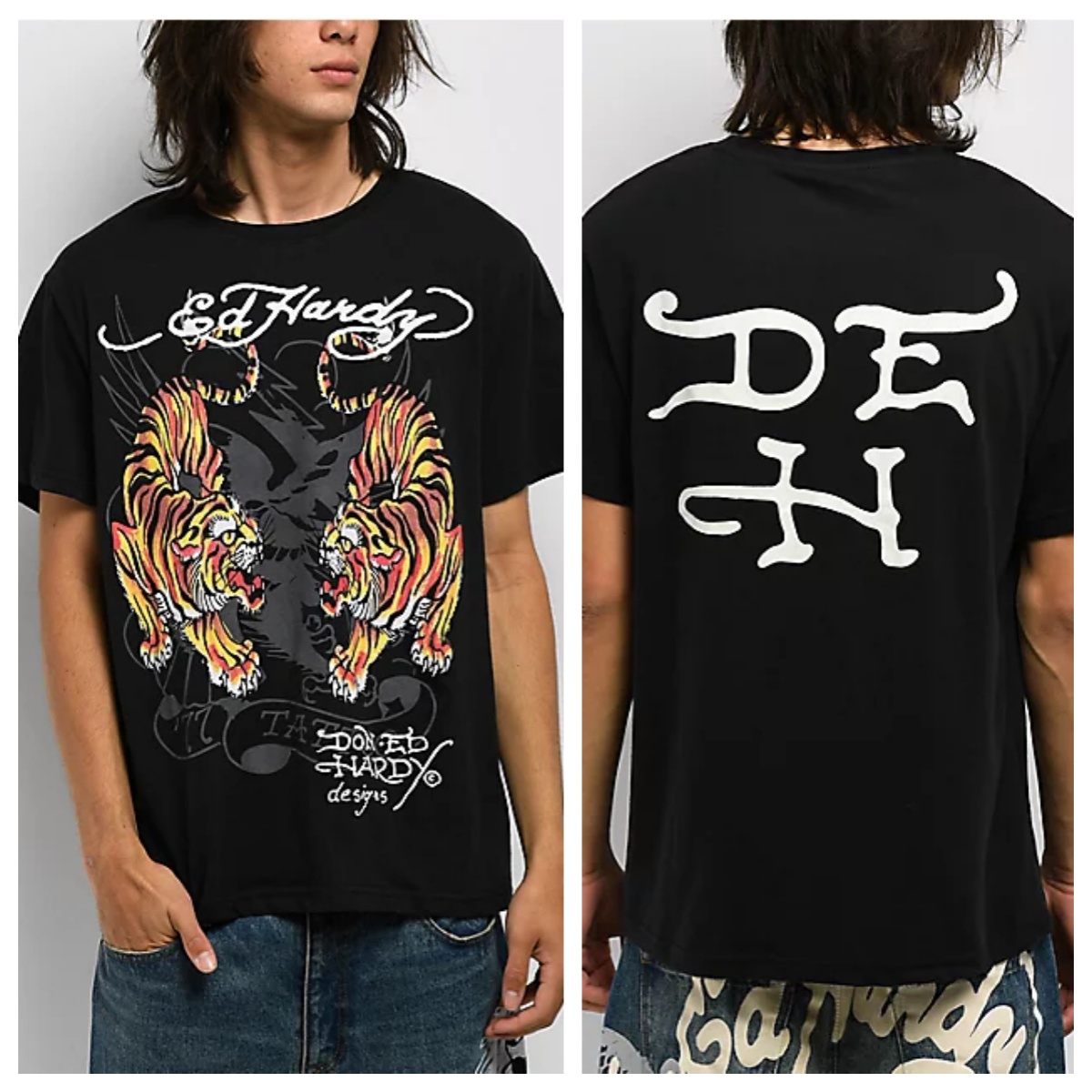Tigers Ed Tattoo Art Street 트렌 - Streetwear Brand Clothing 리뷰 및 가격